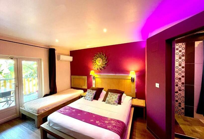 اتاق سوپریور سه تخته, Hôtel Les Bougainvilliers