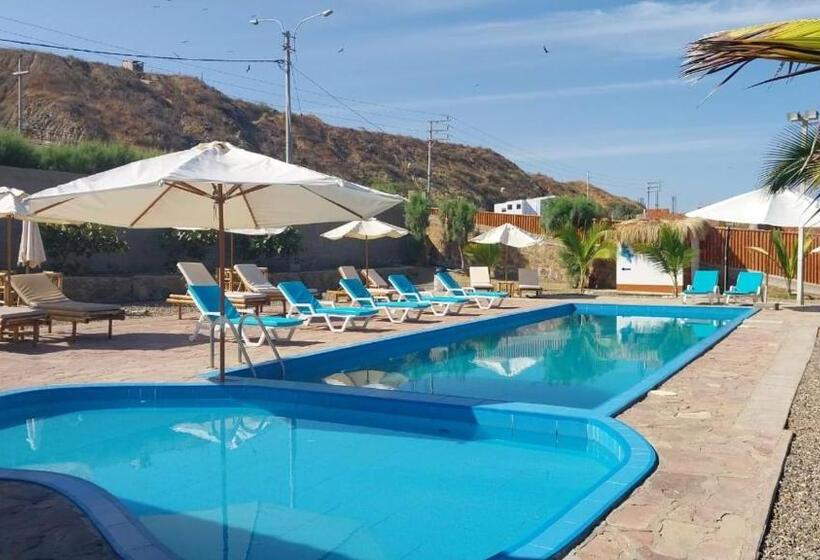 Апартаменты 1 Спальня Вид на Море, Casuarinas Del Mar Bungalow Ballena