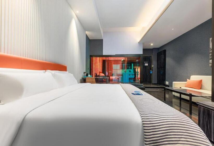 اتاق لوکس, Citynote Hotel   Guangzhou Donghu Metro Station Pearl River Night Tour Dashatou Pier Shop