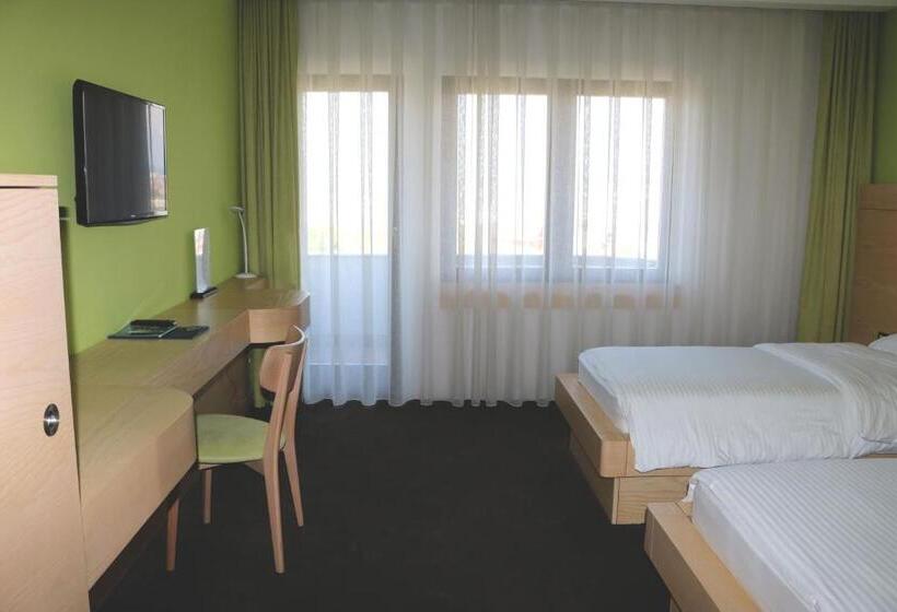 اتاق استاندارد با چشم‌انداز شهر, International Prishtina & Spa