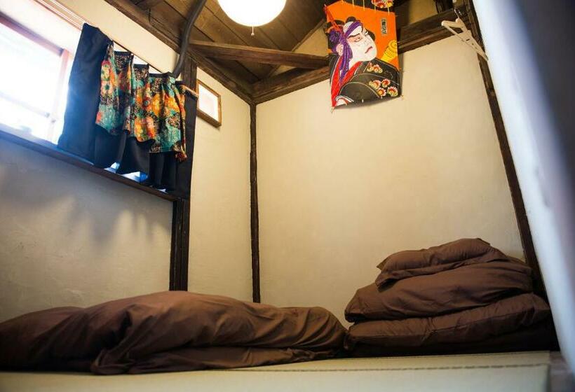 스탠다드 룸 공동 욕실, Dot Hostel Nagano