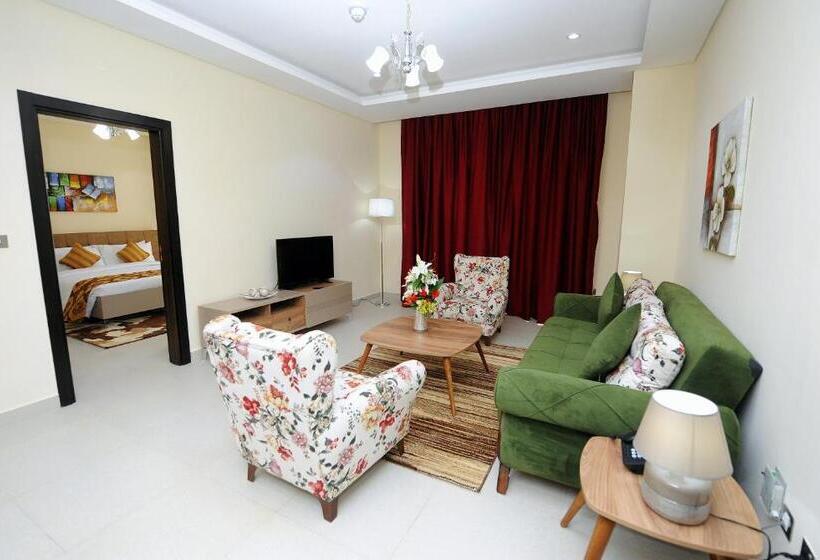 آپارتمان لوکس 2 خوابه, Al Mansour Park Inn Hotel&apartment