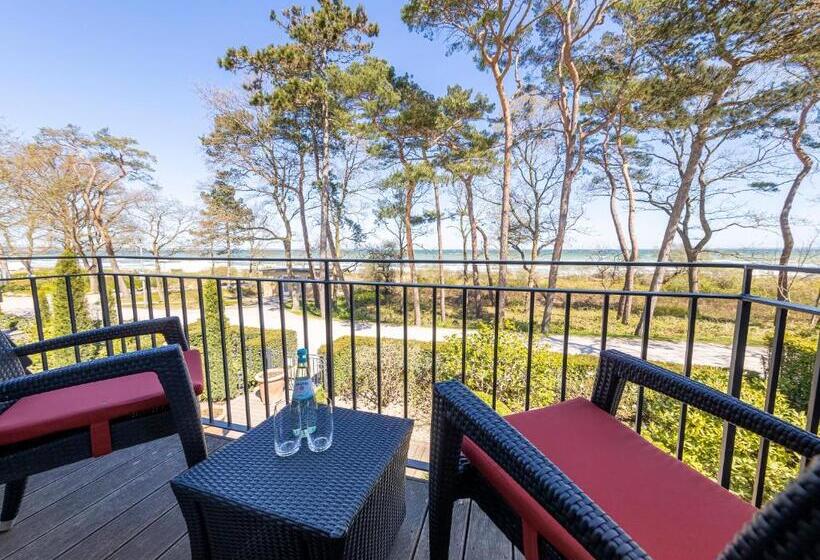 Номер Deluxe Вид на Море с Балконом, Strandhotel Fontana