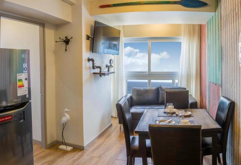 Апартаменты 2 Спальни Вид на Море, Gran Cavancha Hotel & Apartment