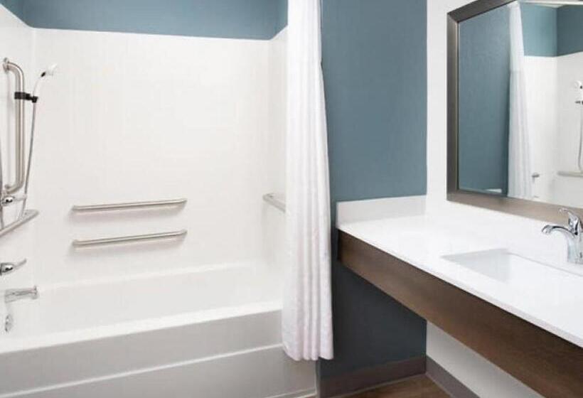 Quarto Estandar para Deficientes Físicos, Woodspring Suites Plano  North Dallas