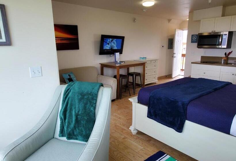 Номер Deluxe Вид на Море с Балконом, Moonstone Beach Motel