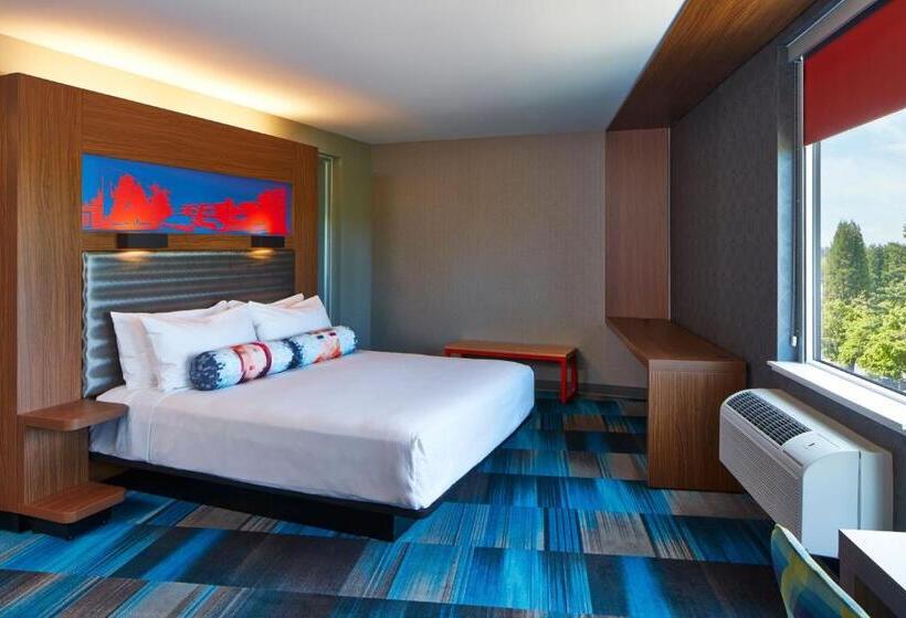 غرفة قياسية سرير كينج, Aloft Seattle Redmond