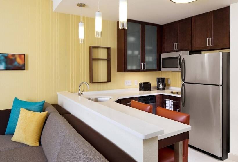 带2个卧室的套房, Residence Inn By Marriott Dallas Plano/richardson At Coit Rd