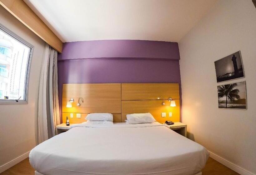 스위트 킹사이즈 침대, Stay Inn Santos Sua Acomodação Com Cara De