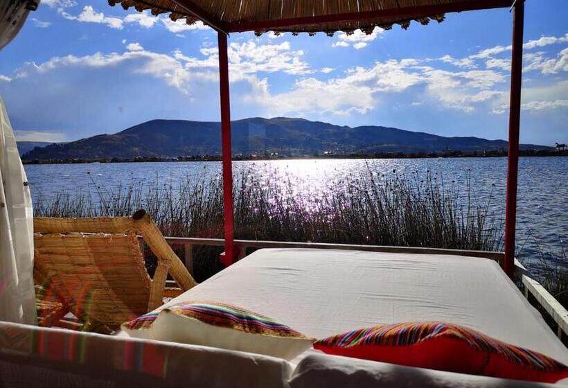 스탠다드 룸 호수 전망, Uros Suma Qhota Lodge