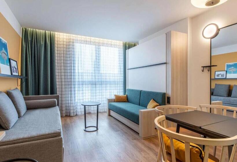 استودیوی استاندارد با تخت دوبل, Aparthotel Adagio Access Brussels Airport