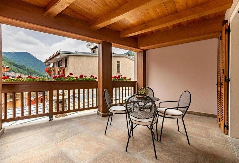Люкс с Террасой, Fiocco Di Neve Relais & Spa