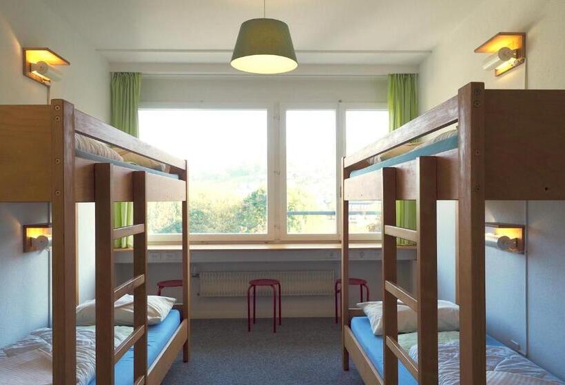 اتاق استاندارد چهارنفره با سرویس بهداشتی مشترک, Hostel 77 Bern