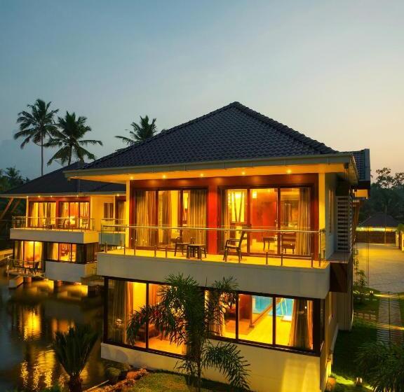 빌라 1 베드룸 - 수영장, Lake Canopy Alleppey