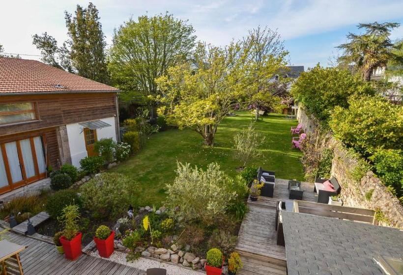 اتاق استاندارد با چشم‌انداز باغ, La Maison Bizienne Guérande