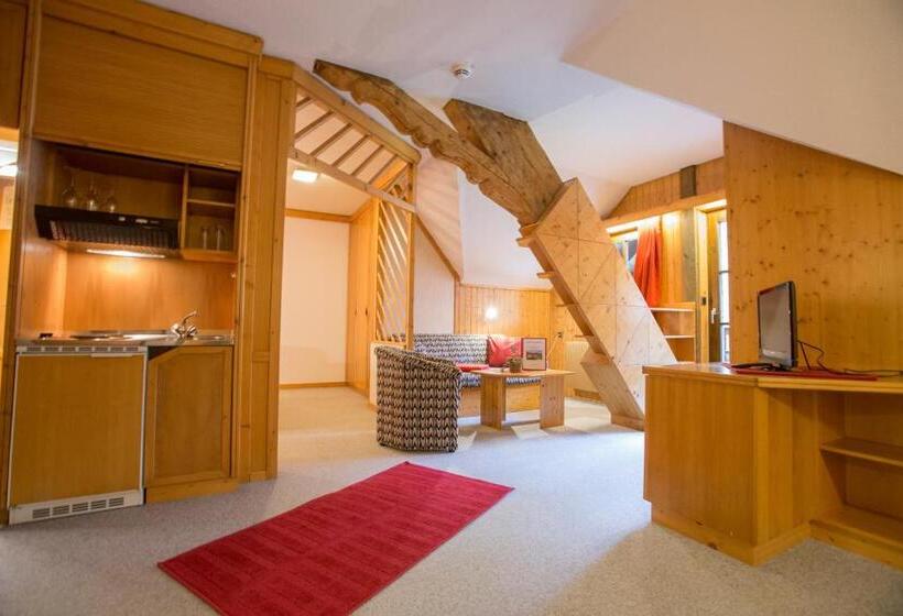 带2个卧室的公寓, Bergkristall