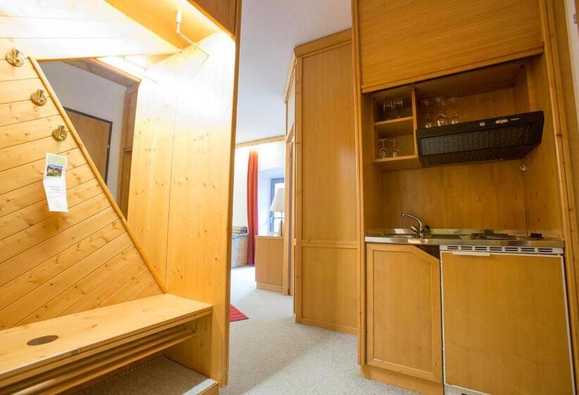 带1个卧室的公寓, Bergkristall