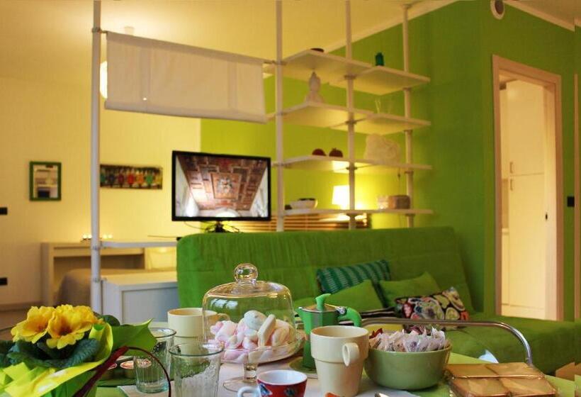 Апартаменты Deluxe 1 Спальня, B&b Leterrazze Boutique Hotel   Torino