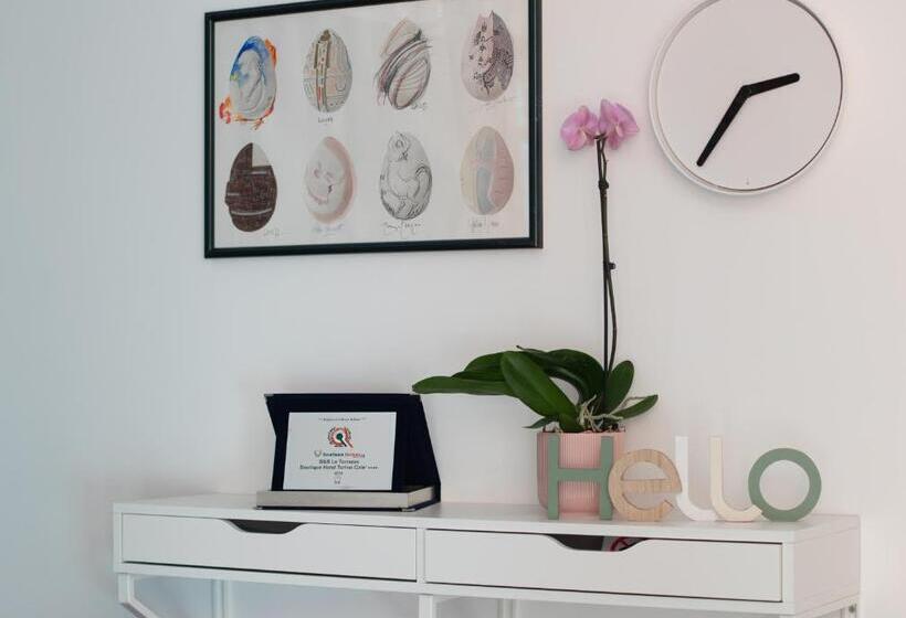 Люкс Deluxe Кровать Кинг, B&b Leterrazze Boutique Hotel   Torino