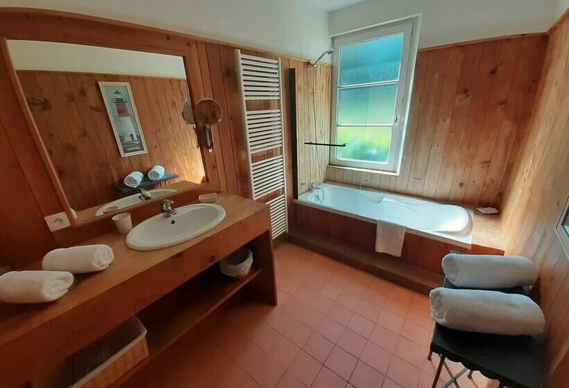豪华房间, Les Mazeraies Maison D Hotes Avec Spa