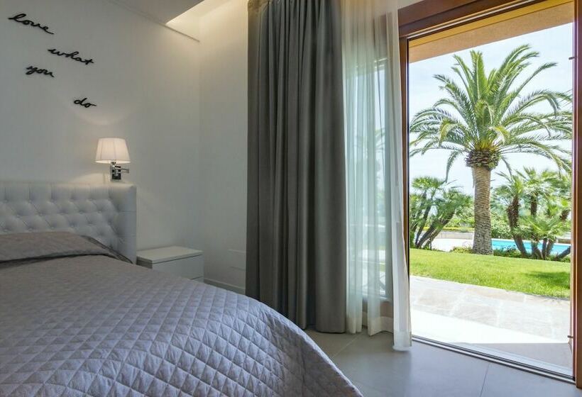 Номер Deluxe Вид на Море, Villa Capodarco B&b