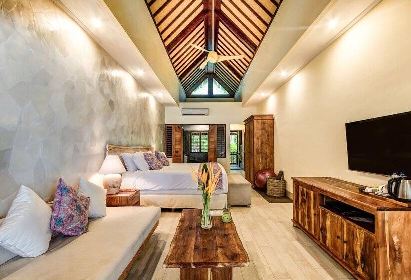 디럭스 룸 바다 전망, The Point Surfcamp Bali