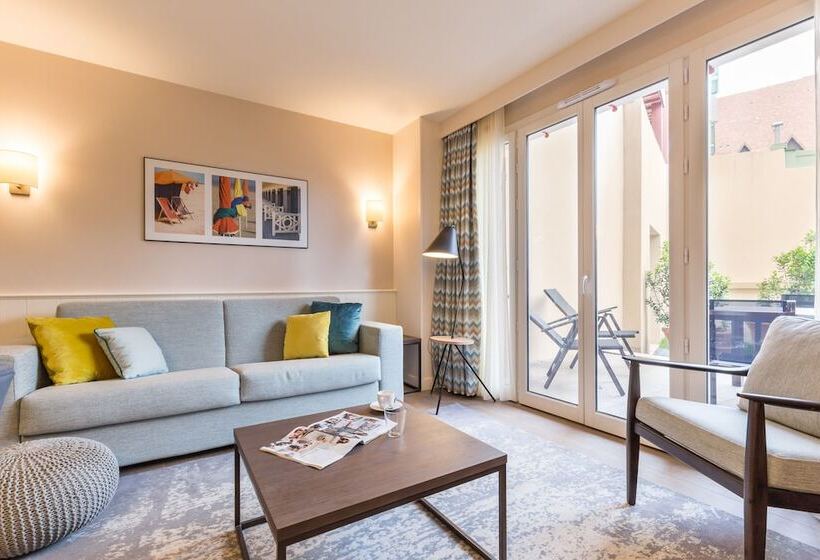 Апартаменты 3 Спальни, Residence Pierre & Vacances Premium Presqu Ile De La Touques
