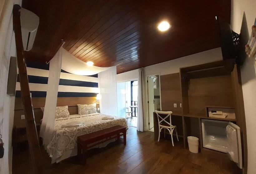 اتاق پریمیوم با بالکن, Pousada Da Prainha