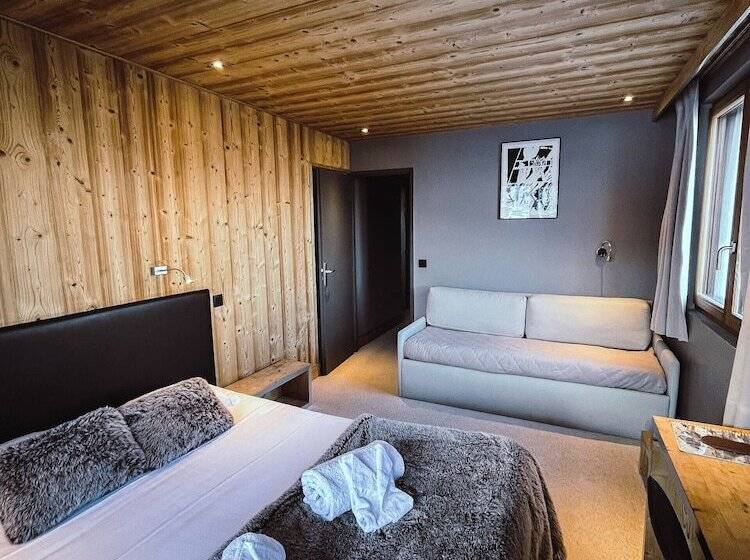 Номер Стандарт Трехместный, Chalet Les Rhodos