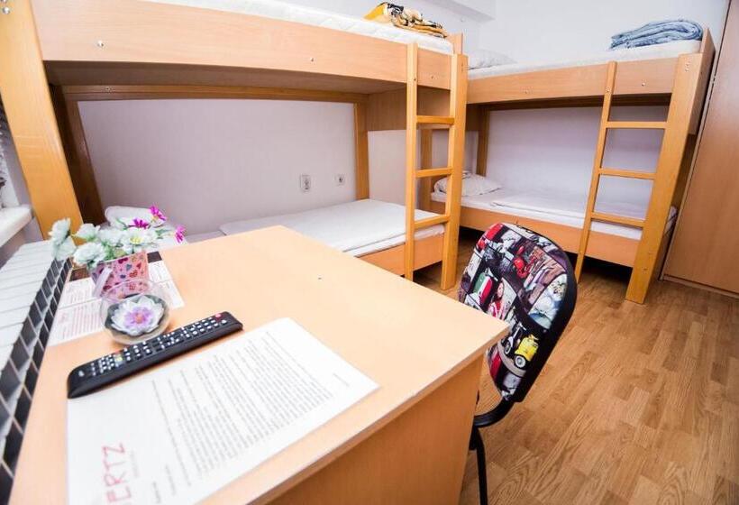اتاق استاندارد با سرویس بهداشتی مشترک, Hostel Herz