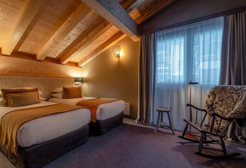 Люкс Premium 2 Спальни, Ily Hôtels & Spa La Rosière