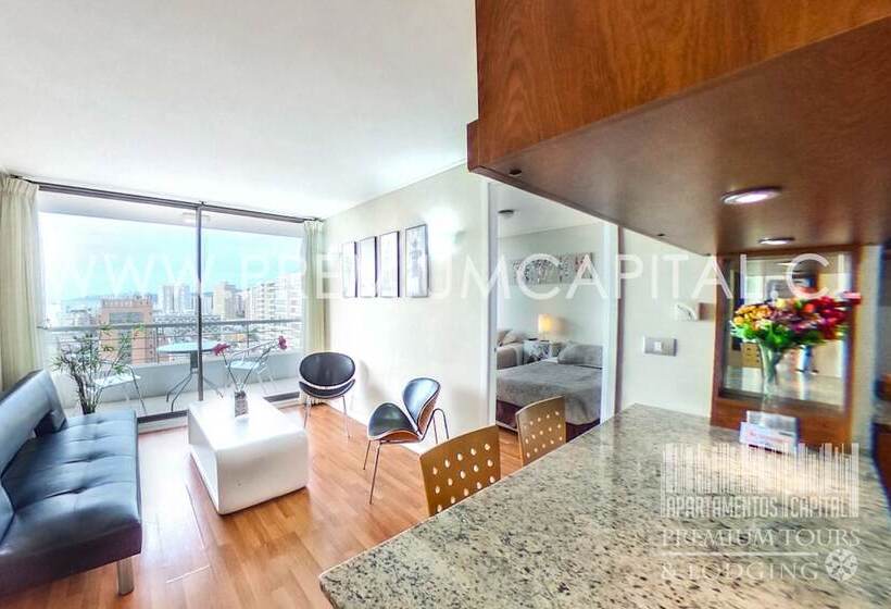 آپارتمان سوپریور 2 خوابه, Apartamentos Premium Capital Casino Viña Del Mar