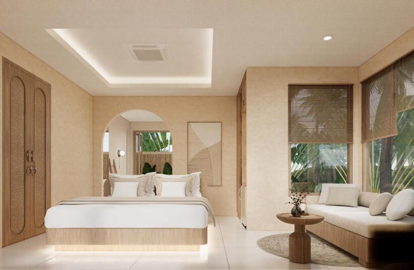 ویلای یک اتاق خوابه با استخر شنا, Ban Sainai Resort  Sha Extra Plus Aonang S Green Resort