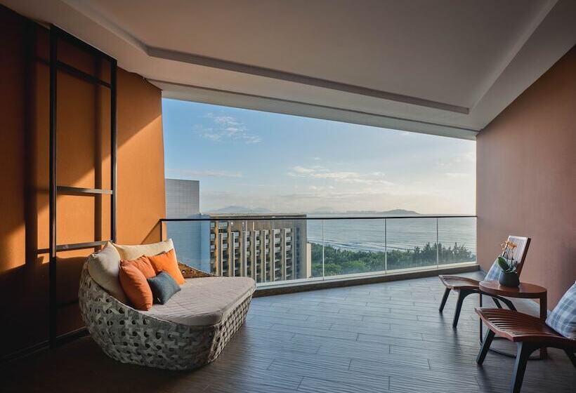 Номер Стандарт Двуспальная Кровать Вид на Море, Crowne Plaza Sanya Haitang Bay Resort, An Ihg