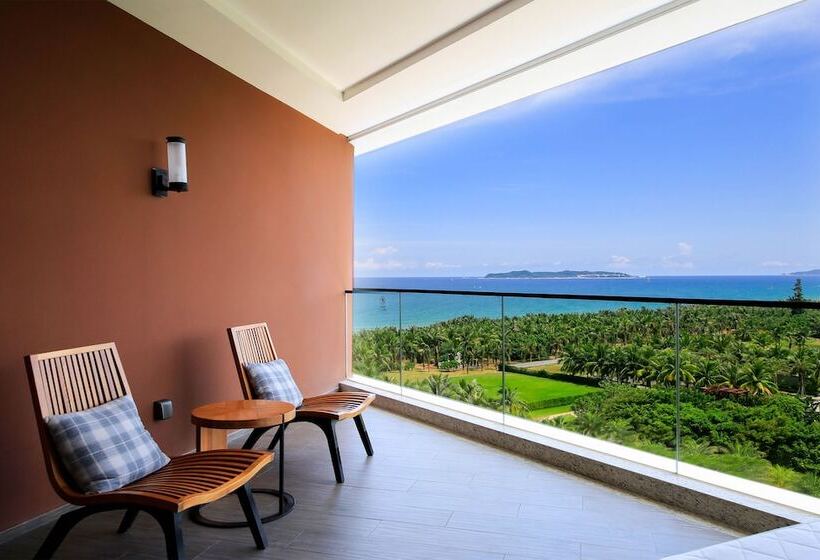 Номер Стандарт Двуспальная Кровать Вид на Море, Crowne Plaza Sanya Haitang Bay Resort, An Ihg