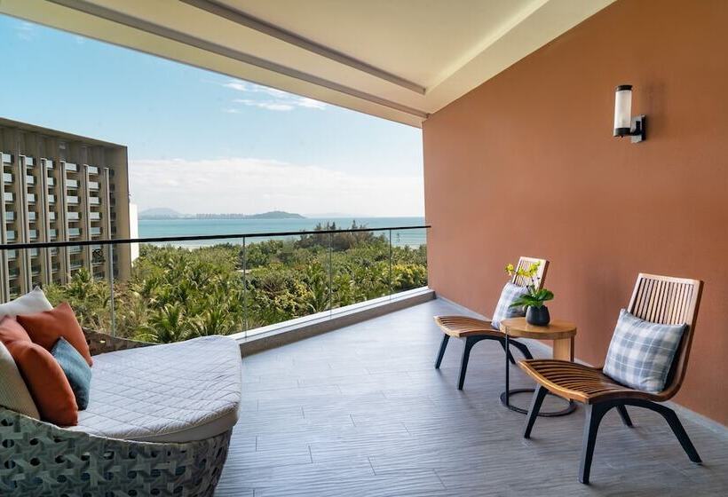 Номер Стандарт Двуспальная Кровать Вид на Море, Crowne Plaza Sanya Haitang Bay Resort, An Ihg
