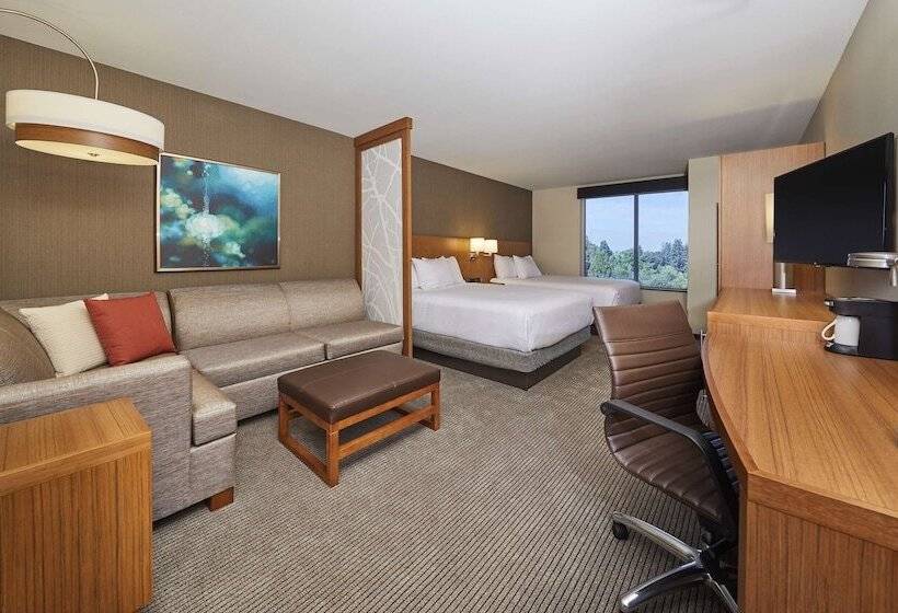 带大床的套房, Hyatt Place Eugene/oakway Center