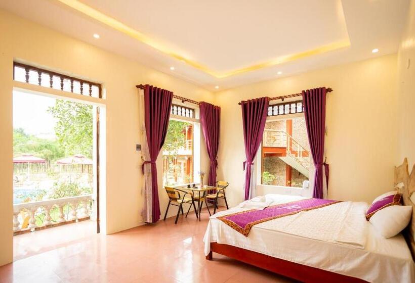 اتاق استاندارد با تخت بزرگ, Tam Coc Lavender Homestay