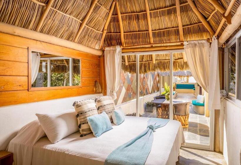 Suíte Deluxe Cama King, Casa Real Sayulita Hotel Boutique