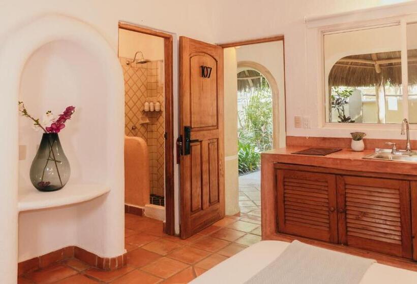 스위트 킹사이즈 침대, Casa Real Sayulita Hotel Boutique