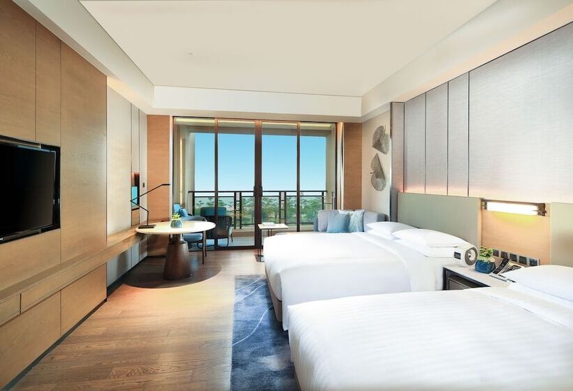 Номер Стандарт Двуспальная Кровать Вид на Море, Xiamen Marriott Hotel & Conference Centre