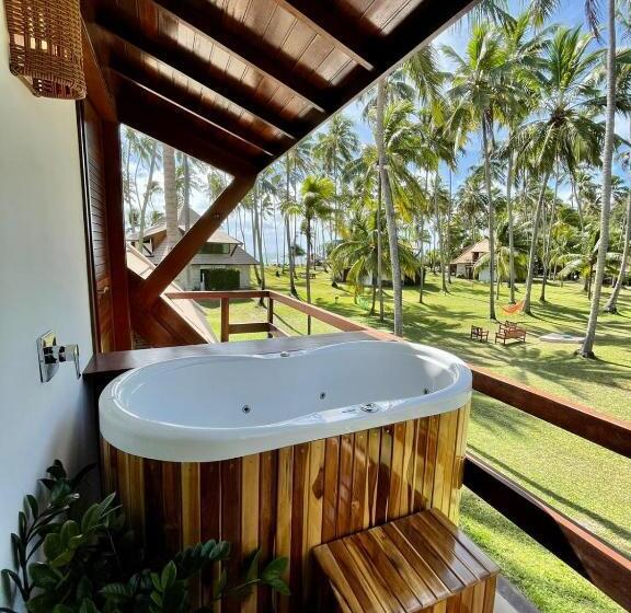 Люкс с гидромассажем, Pontal Dos Carneiros Beach Bungalows