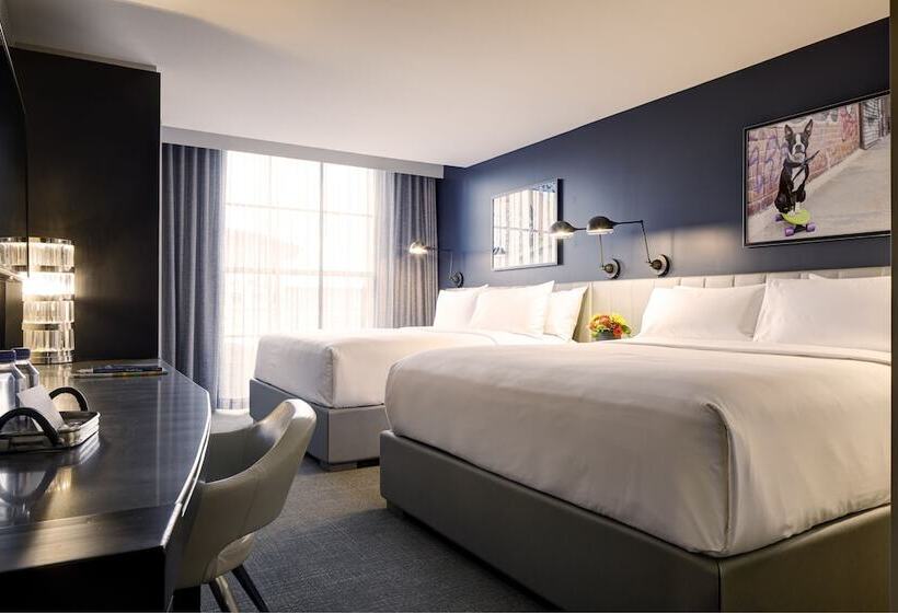 스탠다드 룸 킹사이즈 침대, Archer Hotel Boston/burlington