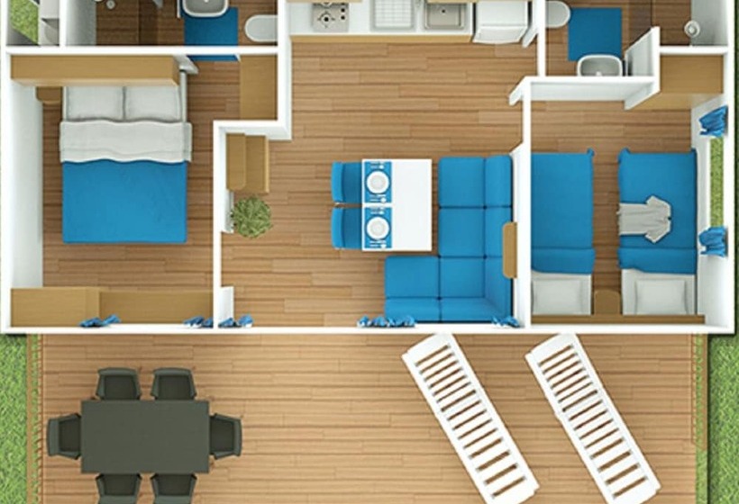 خانه 1 خوابه, Camping Lanterna Premium Resort   Vacansoleil Maeva