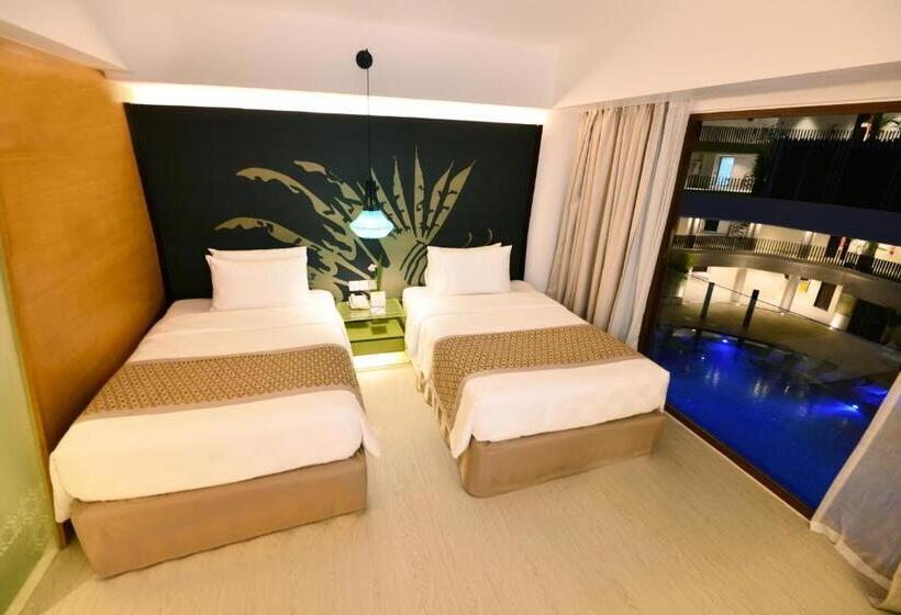 스탠다드 룸 풀장 전망, Hue Hotels And Resorts Boracay Managed By Hii
