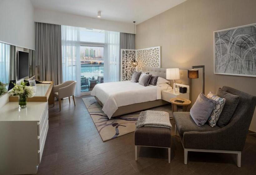 带1个卧室的带海景的公寓, Beach Rotana Residences