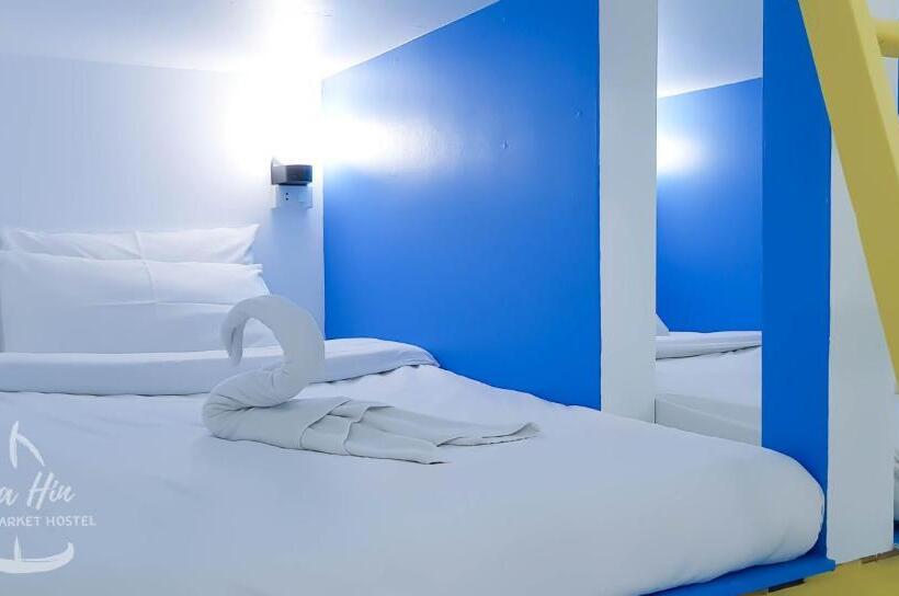 اتاق خانوادگی با سرویس بهداشتی مشترک, Hua Hin Night Market Hostel