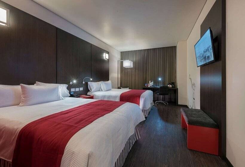 اتاق استاندارد با 2 تخت دوبل, Ramada Encore By Wyndham Aguascalientes