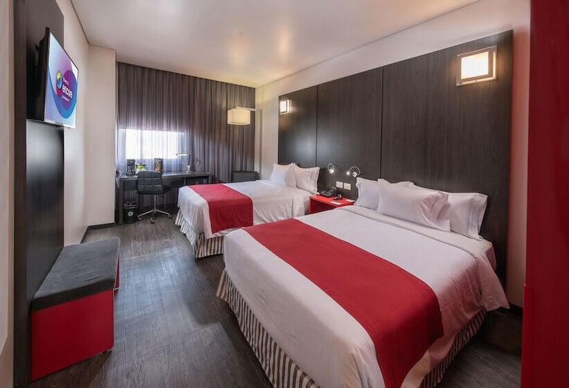 اتاق استاندارد با 2 تخت دوبل, Ramada Encore By Wyndham Aguascalientes