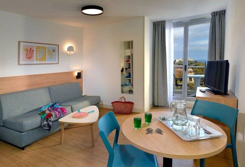 스탠다드 스튜디오 바다 전망, Residence Resideal Antibes